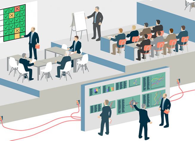 Questback, Weiterbildung, Feedback-Company, Illustration, Infografik, Informationsgrafik