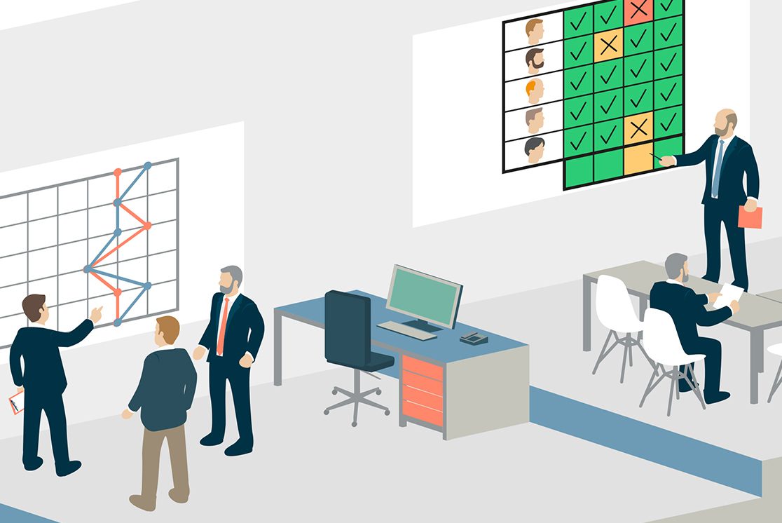 Questback, Weiterbildung, Feedback-Company, Illustration, Infografik, Informationsgrafik