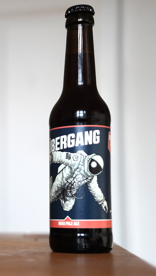 Übergang Craftbeer Etikett